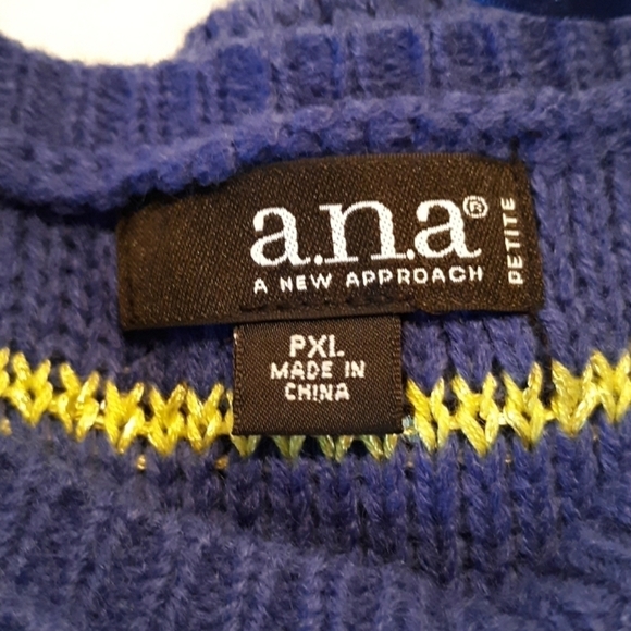 Ana Xl P sweater new with tags - Picture 3 of 3